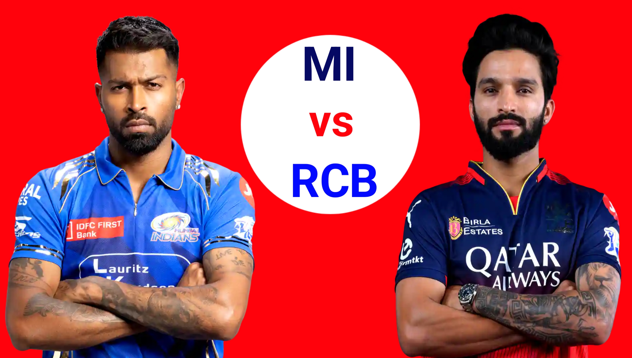 mi vs rcb, mumbai indians, royal challengers bangalore, rajat patidar, hardik pandya