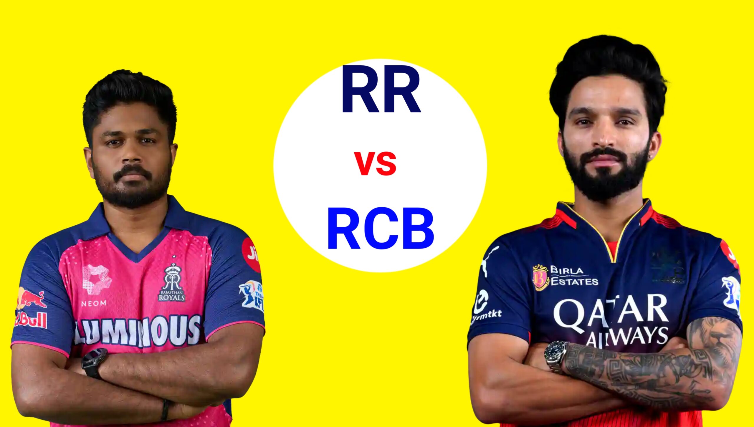 rr vs rcb, rajasthan royals, royal challengers bangalore, rajat patidar, sanju samson, ipl 2025